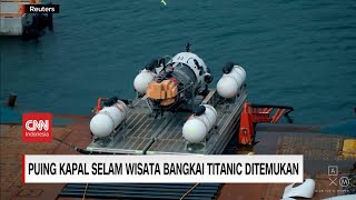 Meledak di Bawah Laut, Puing Kapal Selam Wisata Bangkai Titanic Ditemukan