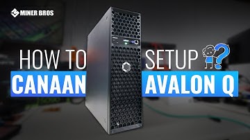 Canaan Avalon Q Home Miner Setup 🏠 | Start Bitcoin Mining Now 💰