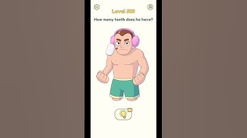 Dop 2 Android Gameplay Level 589 "How many teeth does he have" #shorts #dop2 #gameplay #dop2answers