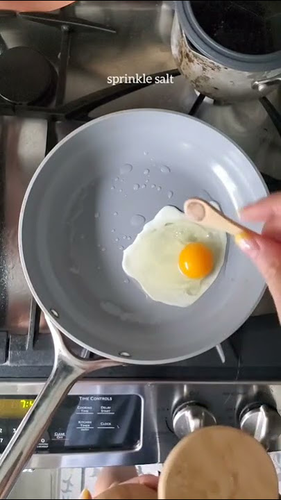 Tutorial: telur sunnyside yang sempurna