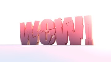 How to shatter text in Cinema 4D WITHOUT PLUGINS!