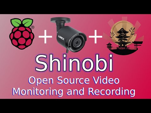 Shinobi, a free, open source, self hosted IP Security Camera system to rival Blue Iris, Zoneminder