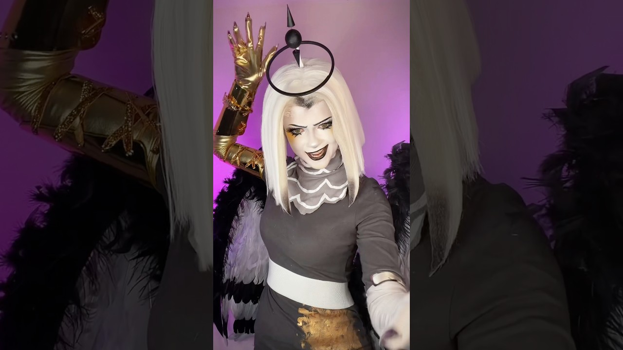 Lute Makeup Process!! - Hazbin Hotel Cosplay #hazbin #hazbinhotel #cosplay