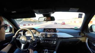 First time on the Nürburgring GP with BMW 440i