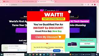 Cosmo AI OTO 1 to 10 OTOs Links  below + Upsells Info