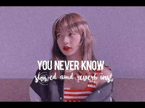 BLACKPINK - You Never Know [slowed + reverb instrumental]