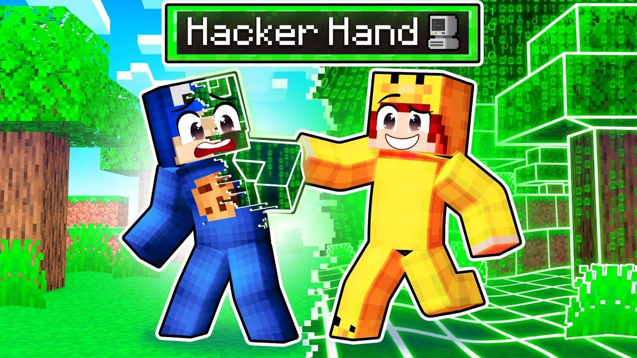 Dennus Heeft Een HACKER HAND In Minecraft..