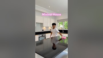 Minimal & clutter-free home 🩷 #cleaningenthusiast #cleaningtips #minimalism #declutter