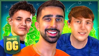 🔴 OG FORTNITE w/ Lando Norris & Angry Ginge