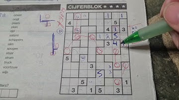 (#9819) Monday. Tectonic01 Sudoku puzzle. Bonus Extra edition. 12-30-2024 Extra part 4 of 4