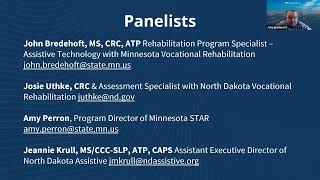 Assistive Technology and Vocational Rehabilitation Services for the Workforce - Webinar