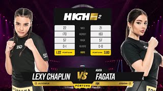 HIGH League 4 FREE FIGHT: Lexy Chaplin vs. Agata 