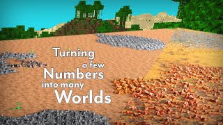 How to turn a few Numbers into Worlds (Fractal Perlin Noise)