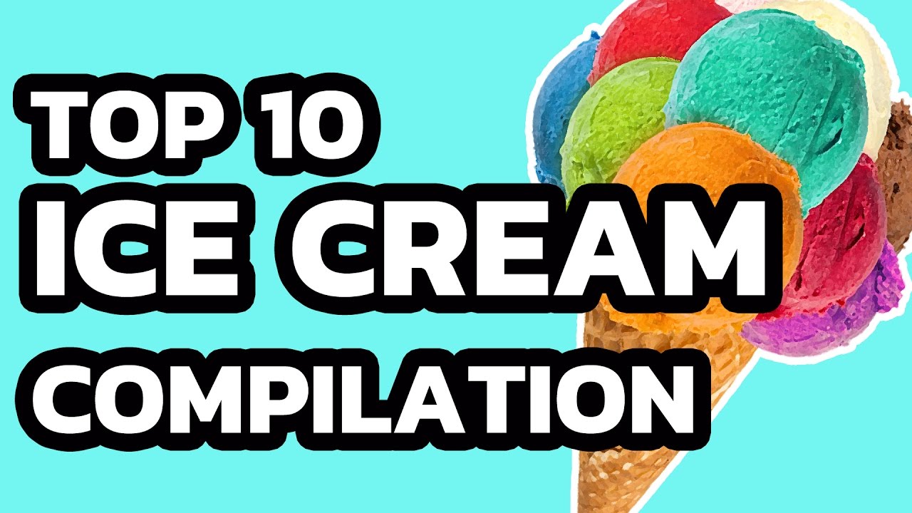 Ice Cream | Top 10 Ice Cream in the World / most oddly satisfying (the best of Ice Cream Rolls)