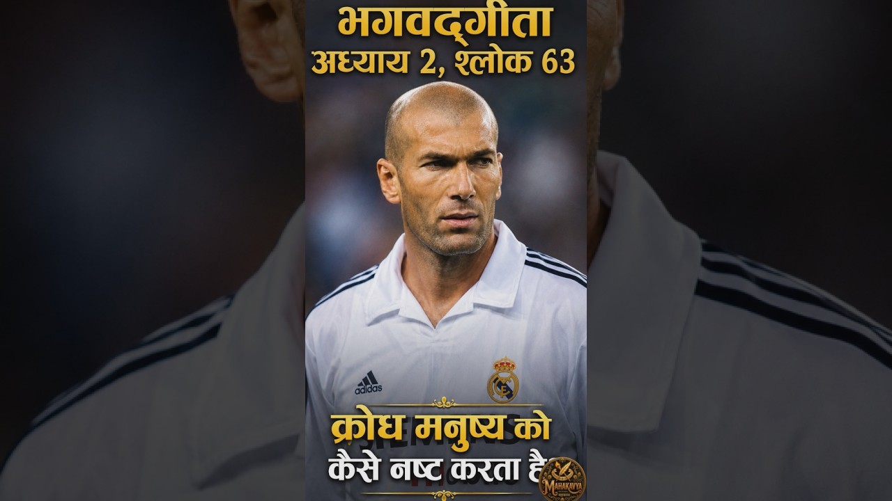 2 63 Hindi 2.63 | गुस्से में लिया एक फैसला सब बर्बाद कर सकता है#BhagavadGita #श्लोक263 #AngerControl