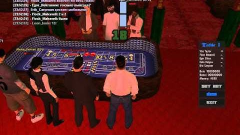 Игра в кости Samp-Rp на 10кк