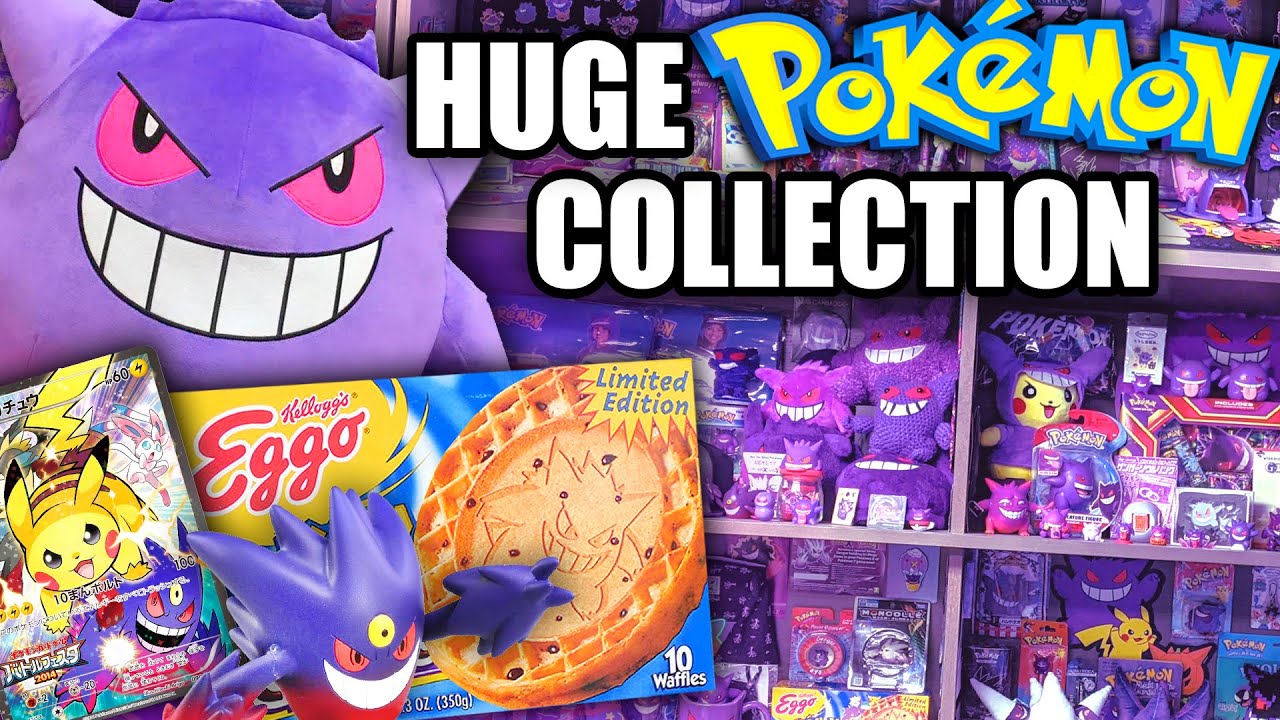Huge Pokemon (Gengar) Collection Tour - Cinemassacre - YouTube