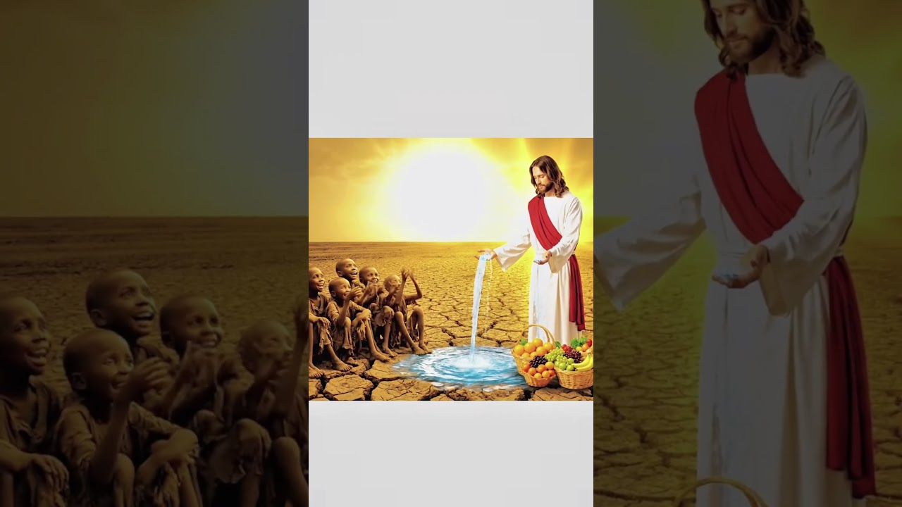 Jesus Provides Food and Water for the Hungry in Africa | Miracle of Love