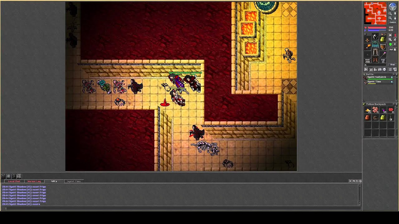 Tibia #035 - Tarpit Tomb 3rd floor - Kiste Bier verloren - YouTube