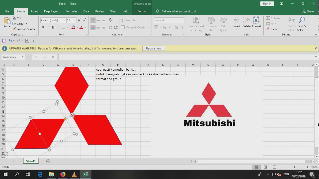 Cara Membuat Logo di Excel