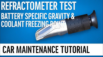 "Hoe een refractometer te gebruiken | Controleer eenvoudig het soortelijk gewicht van een batteri...