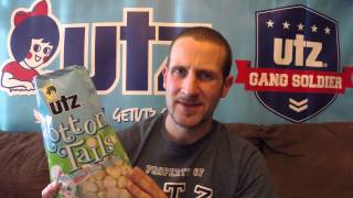 Utz Quality Foods Review #22 Cotton Tails White Cheddar Cheese Balls!
