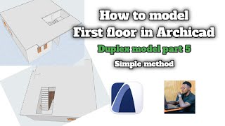 How To Model First Floor In Archicad