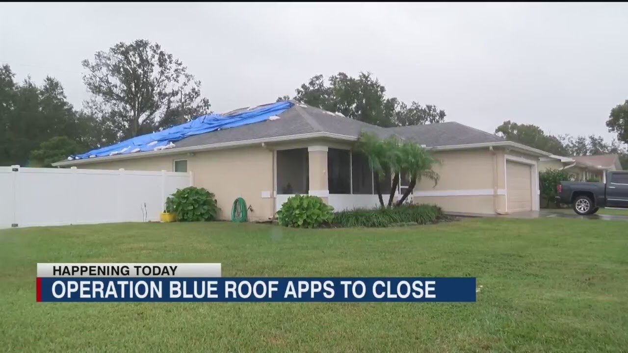 Operation Blue Roof Program ending