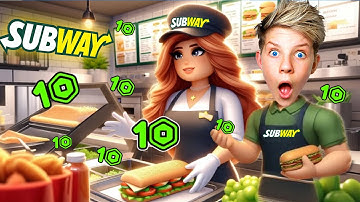 Can We Go NOOB to PRO to HACKER in Sandwich Resturant Tycoon?!