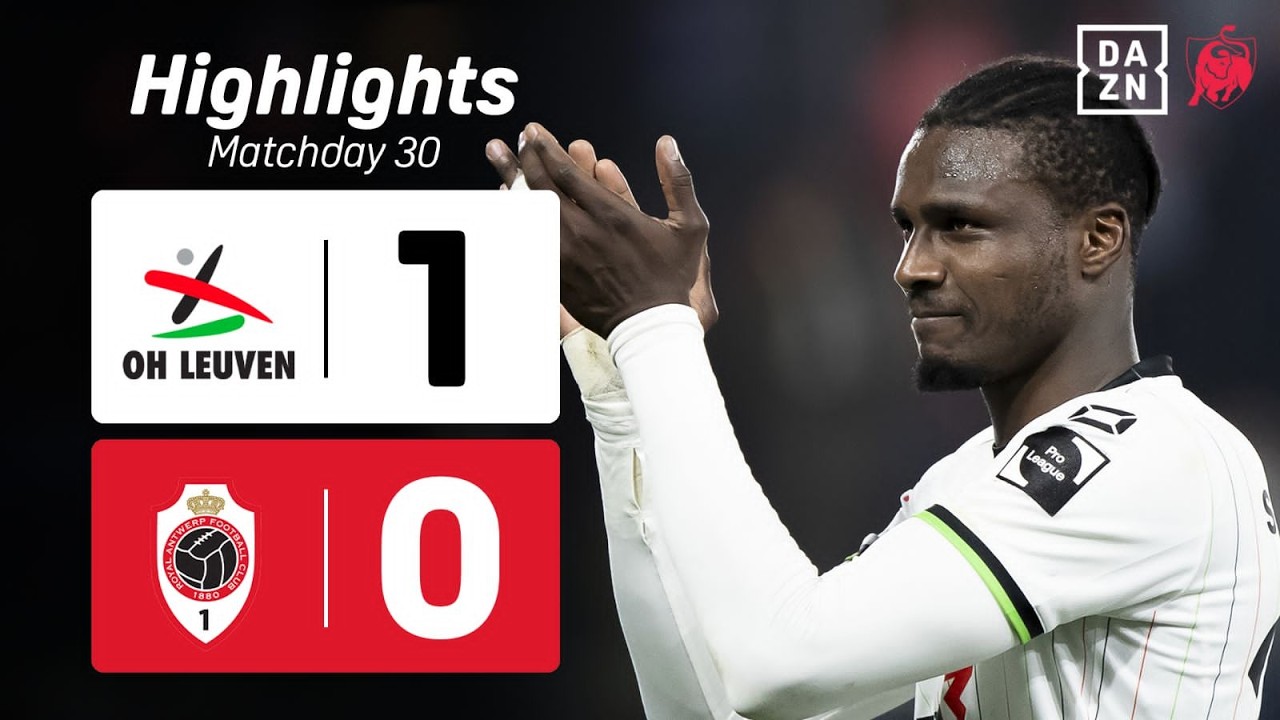 OH Leuven évite les Relegation Play-offs in extremis. ⌛️💥 | OH Leuven - Royal Antwerp FC
