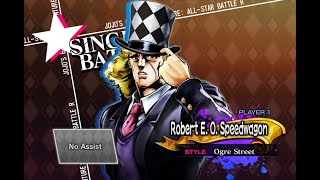 Robert E.o. Speedwagon - Gameplay Jojos Bizarre Adventure All-Star Battle R