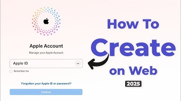 How to Create Apple ID on Web Browser (2025 Guide)