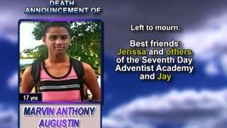 Marvin Anthony Augustin long