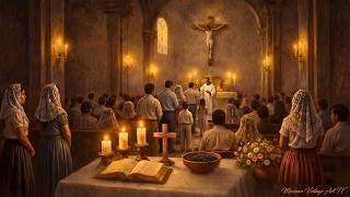 Ash Wednesday ✝️ | Miércoles de Ceniza | Catholic Mass Ambience | Misa Antigua Ambiente Sagrado screenshot 3