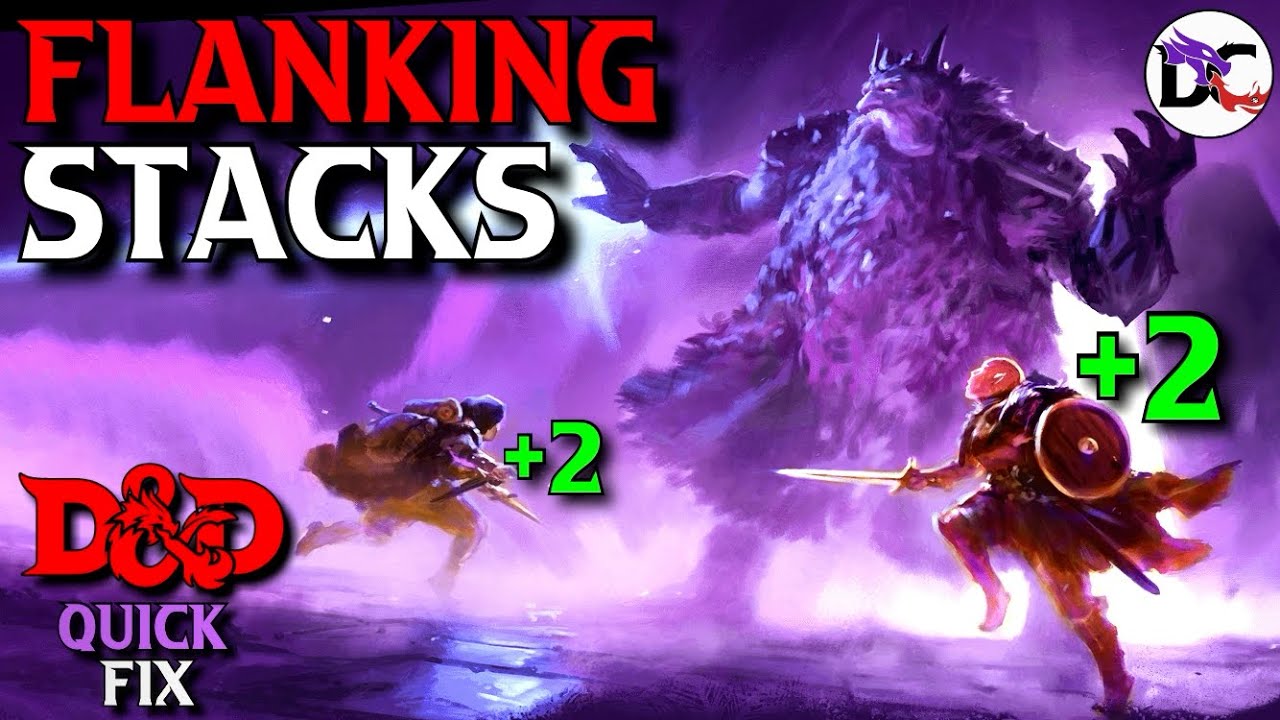 Tactical Flanking Bonus for Combat Homebrew Rule Variant Fix for D&D