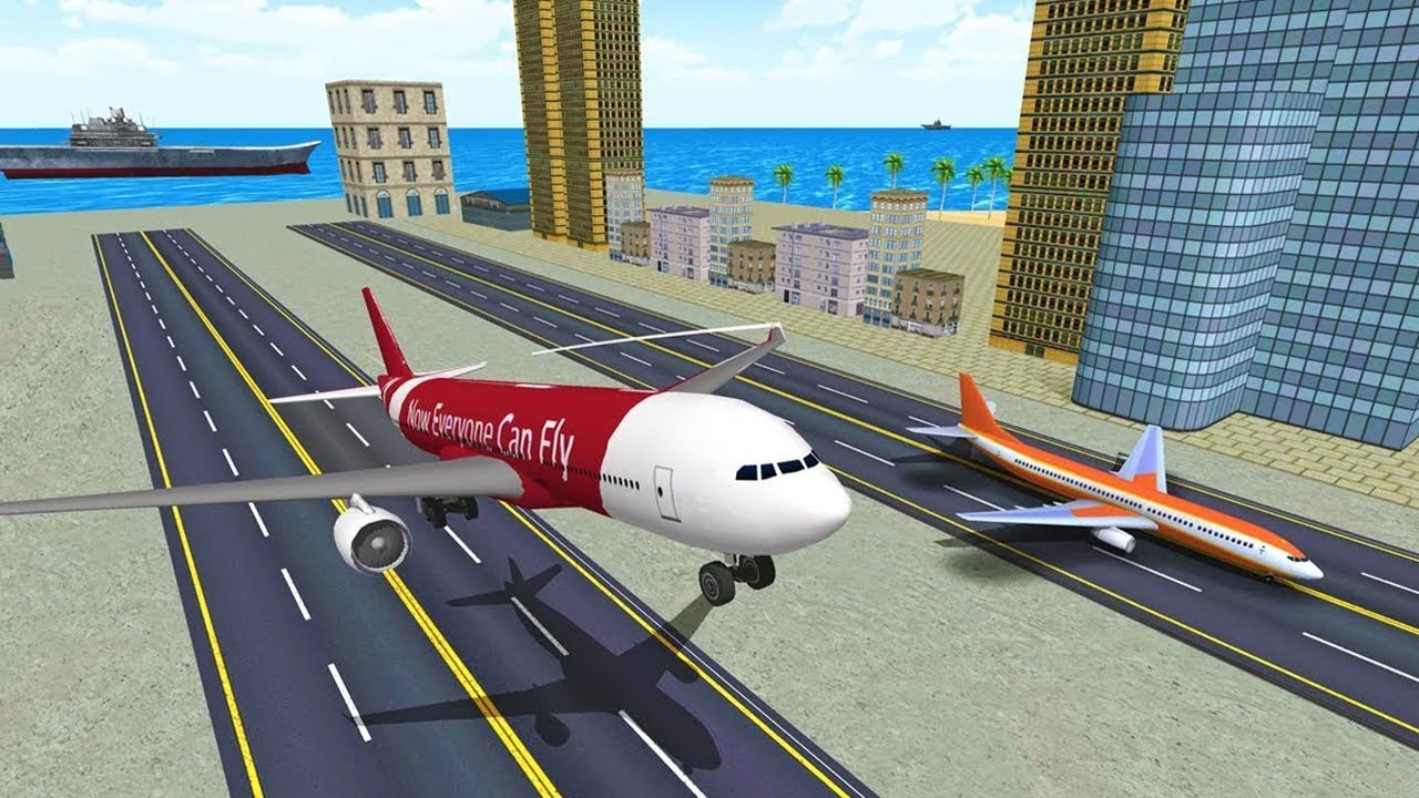Airplane Fly Simulator (by Game Tap) Android Gameplay [HD] YouTube
