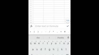 How to autofill in mobile Google sheets