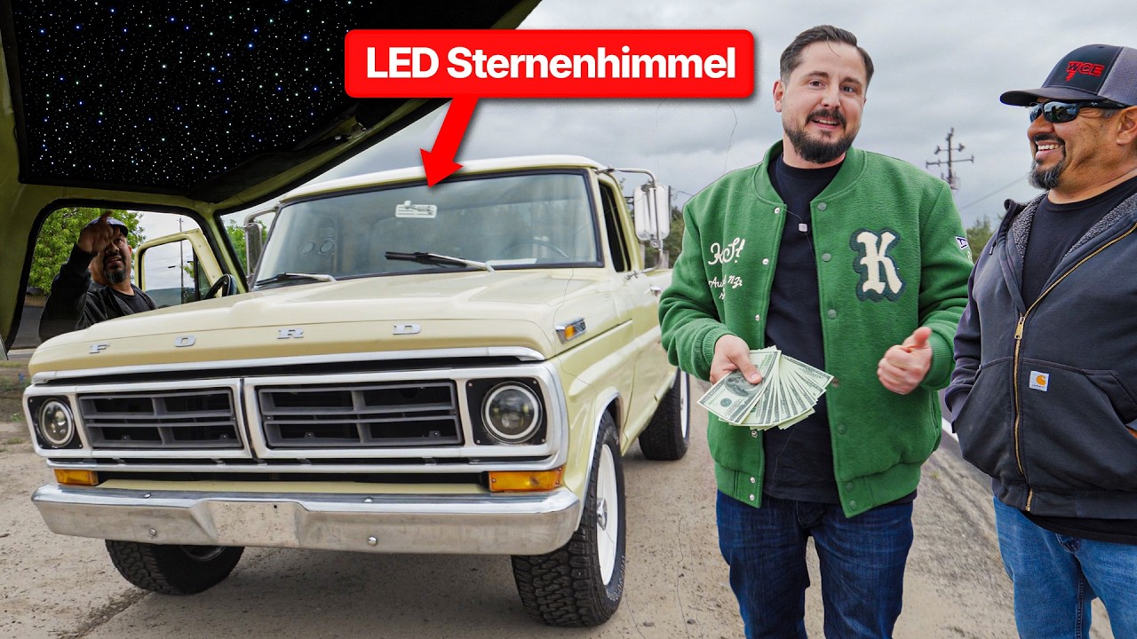 Ford F250 mit Sternenhimmel gekauft! 🇺🇸😂 Nur in Amerika