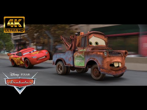 Külüstürler Mater'ın Üzerine Bomba Yerleştiriyor | 4K ULTRA HD | Pixar Cars Türkiye