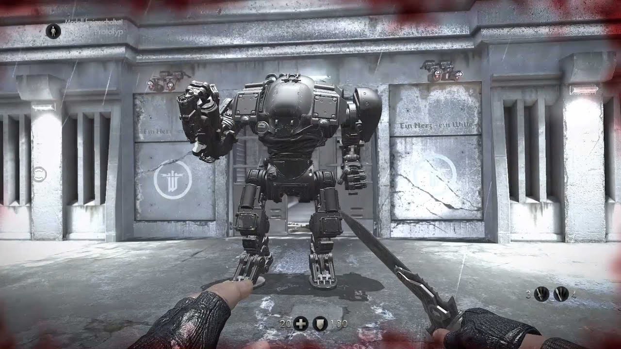 Wolfenstein: The New Order, Fight With Deathshead, Final Boss Fight