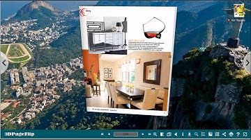 Sparkling Panoramic Templates to decorate Flash eBook with 3D PageFlip Professional