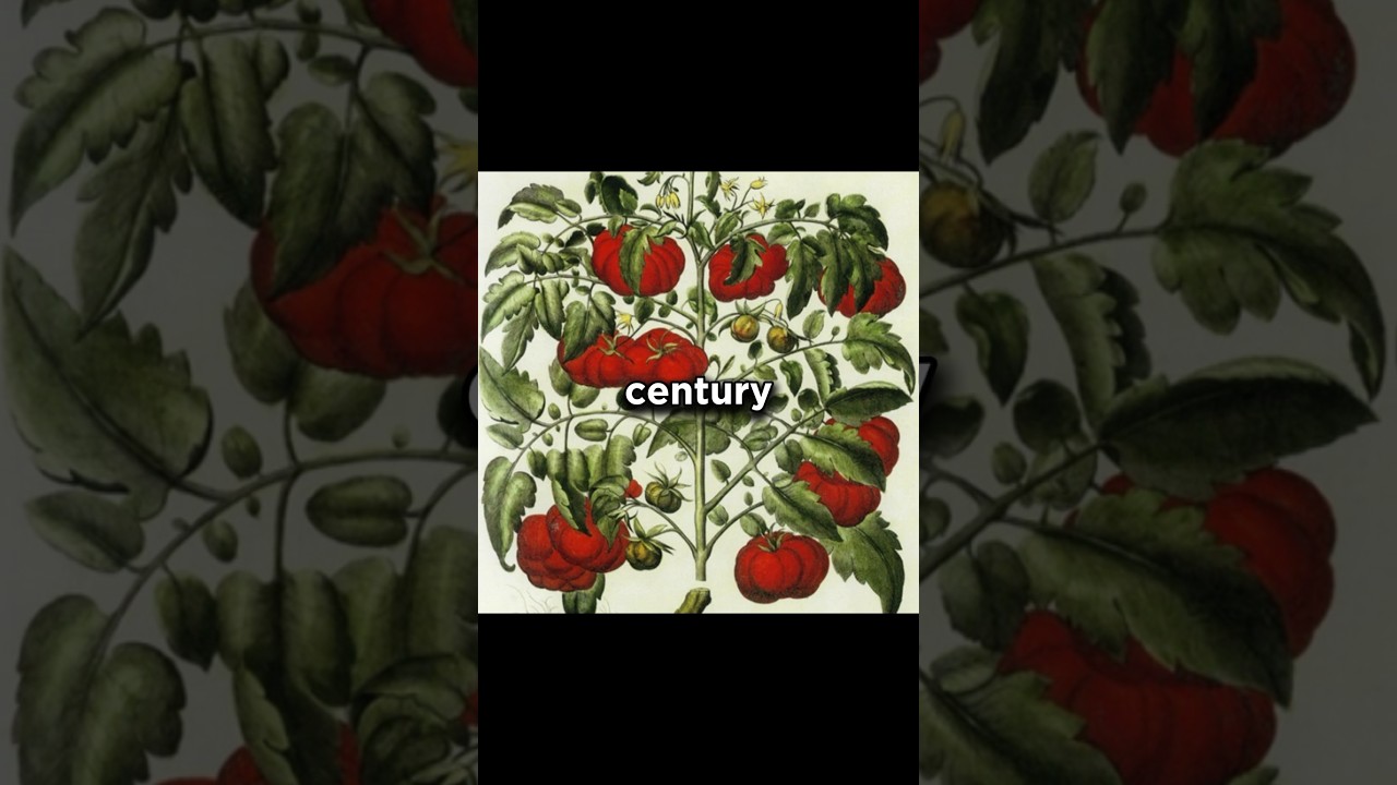 Were the tomatoes poisonous in the past? 