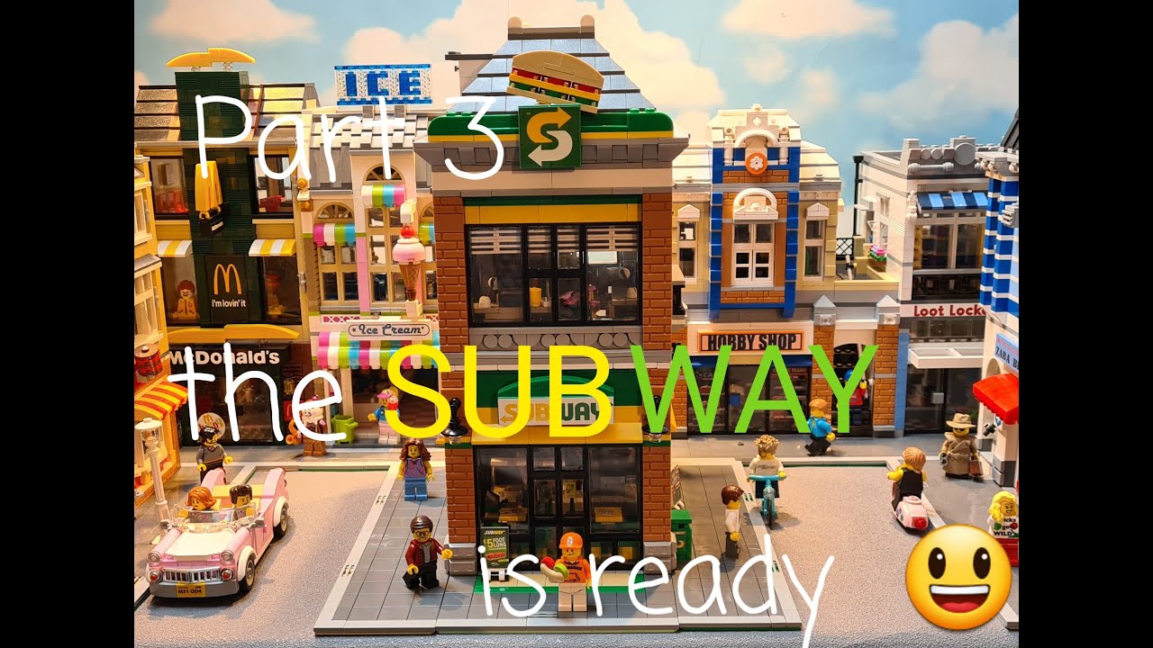 Part 3 The SUBWAY custom foodshop is Ready !! - YouTube