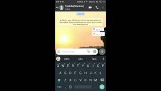 Chat Mantan Ngajak Balikan Apa Yang Terjadi......