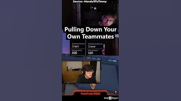 Je eigen teamgenoten naar beneden trekken🤣 #shorts