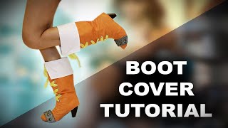 How to Make Boot Covers Seven Deadly Sins Cosplay | Diane