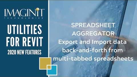 Utilities for Revit Spreadsheet Aggregator