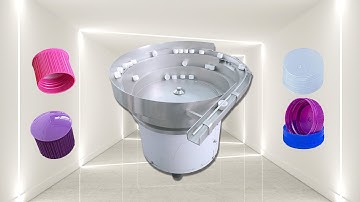 HYCS-100 Automatic Lids Vibrating Bowl Sorter | Caps Unscrambler