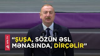 “Şuşanın tarixi simasının bərpası istiqamətində fəal işlər gedir” - APA TV