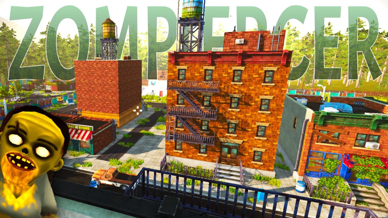 Clearing The Town | ZOMPIERCER | EP5 | Zombie Survival & Crafting Train Base Gameplay